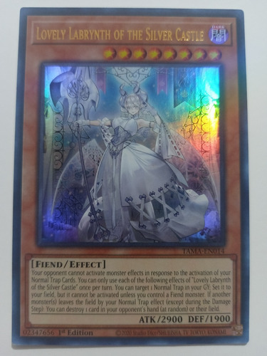 Lovely Labrynth Of The Silver Castle - Ultra Rare    Tama