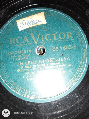 Pasta Hugo Winterhalter Orquesta Rca Victor C99