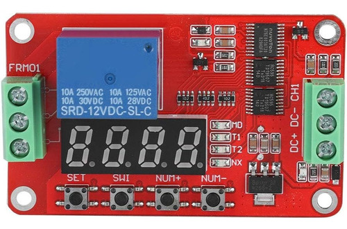 Módulo De Temporizador Con Retraso Infinito Para Automatizac
