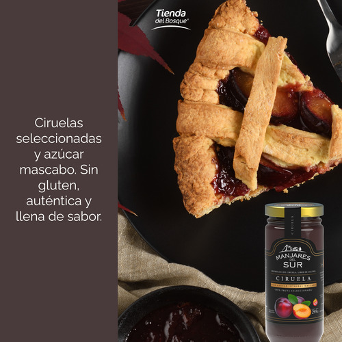 Mermelada De Ciruela Manjares Del Sur 295gr