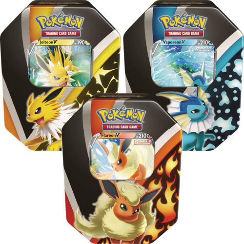 Pokemon Eevee Evolutions Tin Pack Coleccion