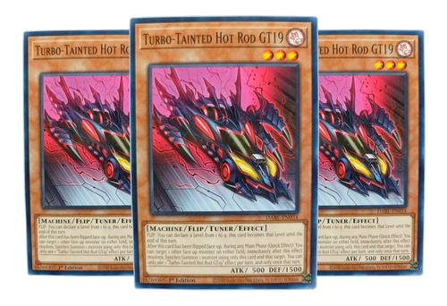 Yugi-oh! Turbo-tainted Hot Rod Gt19 Dabl-en034 Comun