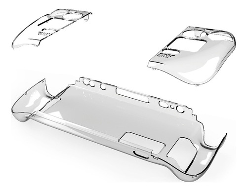 F Funda Para Consola De Juegos Portátil Crystal Shell
