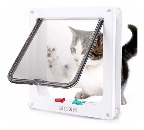 Puerta Exterior Grande L Para Perro Gato Mascota