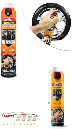 Sos Pneu (inflator) Proauto 350ml