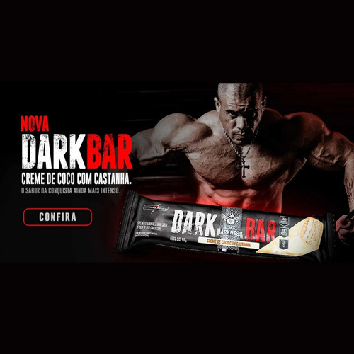 3 Unidades Barra Creme De Coco Com Castanhas 90gr Darkness