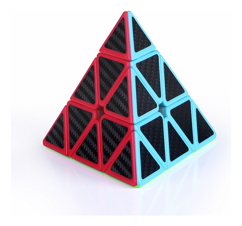 Qiyi Cubo Pyraminx Qimeng S2 Fibra De Carbono Económico