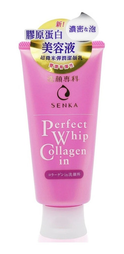Imagen 1 de 3 de Perfect Whip Collagen In Senka Shiseido Espuma Facial 120g