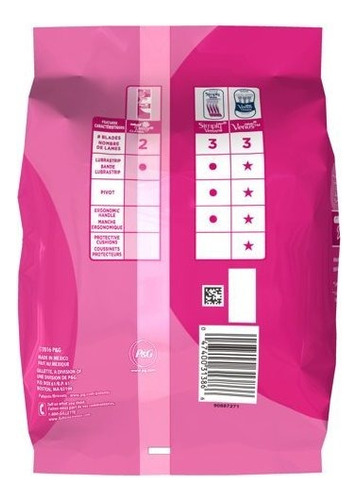 Gillette Daisy Rastrillo Para Dama Des. 18pack