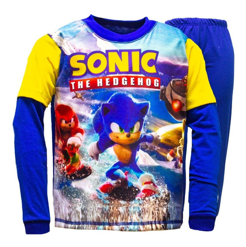 Pijama De Sonic The Hedgehog