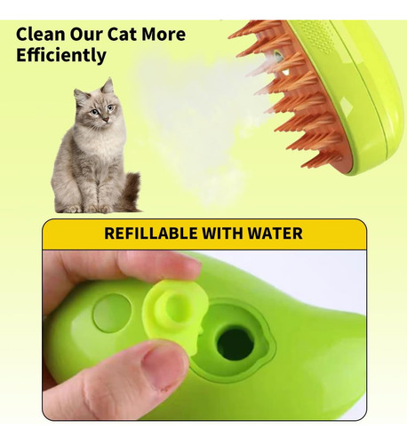 Escova De Cabelo Para Animais De Estimação Batcapet Steamy M