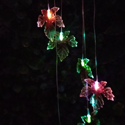 Regalo Navidad - Decoración Hogar - Colgante Hoja Solar X2 U