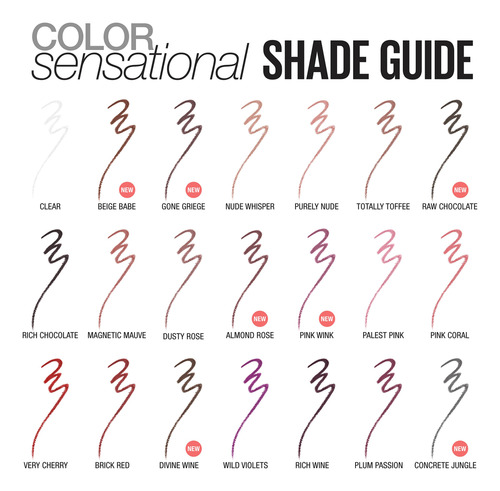 Maybelline Color Sensational Shaping Lip Liner