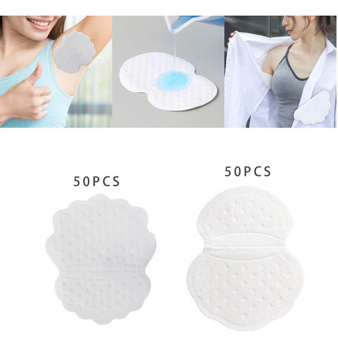 100x Almohadillas Protectoras Contra El Sudor Para Las
