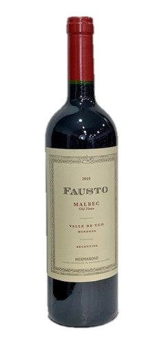 Vino Malbec Fausto Old Vines Familia Falasco Vinos Tinto