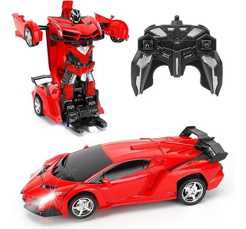 Juguete Transformer Auto-robot Control Remoto 2.4g Juguete