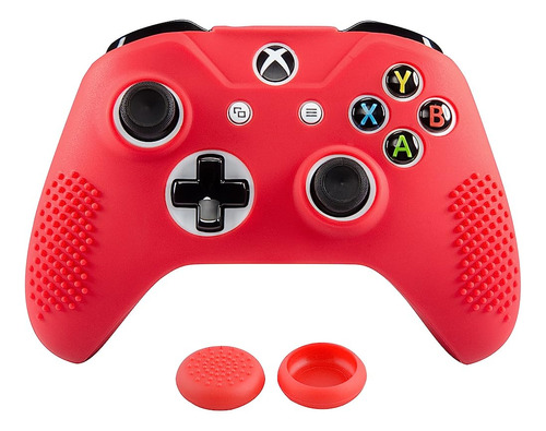 ~? Extremerate Soft Anti-slip Red Silicone Controller Cover 