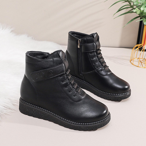 Botines Casuales De Tacón Alto Para Mujer, Cómodos Botines D