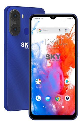 Celular Sky Elite 65 Pro 2+64 Blue Android 14 Go Azul