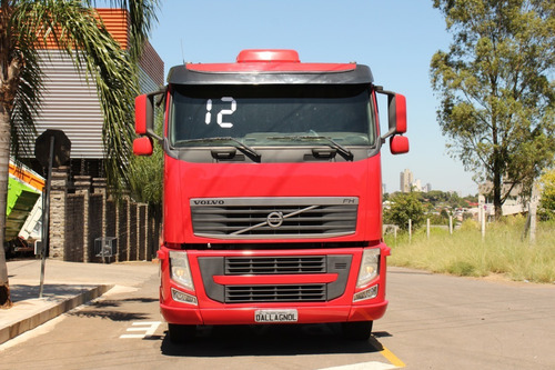 Imagem 2 de 11 de Volvo Fh460 6x2 2012 Vermelho