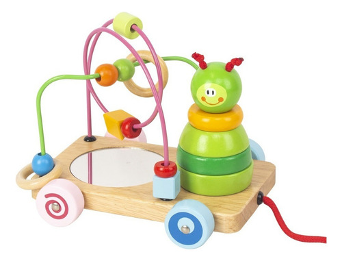 G Juguete De Madera Mi Gusano Laberinto Teach Play Para