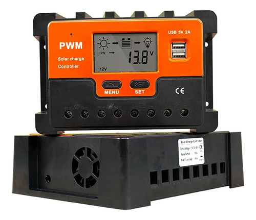 Controlador Regulador De Carga Solar Pwm Ft 6024 50w