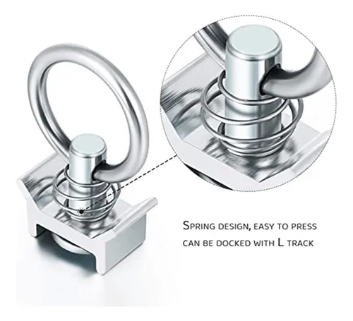 (6 #mold) Soporte En L Track De 4.000 Libras De Capacidad Co