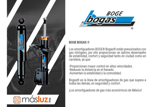 Set 2 Amortiguadores Del Cutlass Ciera V6 3.8l 84-88 Boge