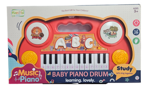 Piano Musical Interactivo Bebes Sonido Baby Piano Drum