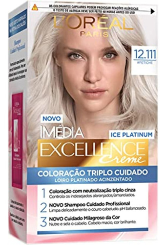 Tinta Loreal Paris Imédia Excellence 12.111 Fetiche