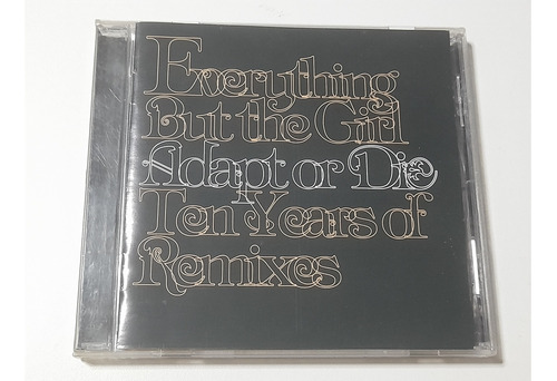 Everything But The Girl - Adapt Or Die (cd Excelente) Arg