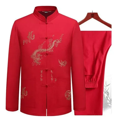 comprar Conjunto De Camisa Y Pantalones Tang Hanfu Kung-chun