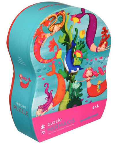 Puzzle Rompecabezas Sirenas 72 Piezas Educando