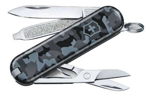 Cortaplumas Victorinox Classic Camo Suiza 7 Usos Tijera Lima