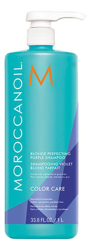 Moroccanoil Shampoo Matizador Violeta Blond Perfecting  1 L.