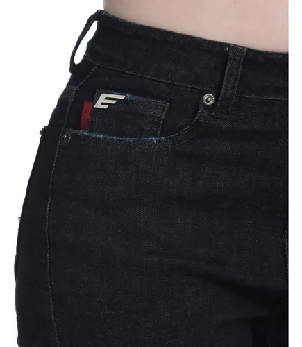 Ellus Jeans Mujer Polly Tiro Alto Raw L29