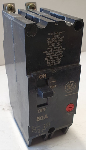 Interruptor Termomagnético General Electric Tey250