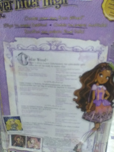 Boneca Ever After High Cedar Wood Bdb11 33cm