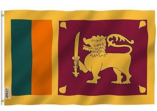 Bandera - Anley Fly Breeze 3x5 Feet Sri Lanka Flag - Vivid C