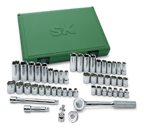 Sk Professional Tools 94549 Juego De Llaves De Vaso Métricas
