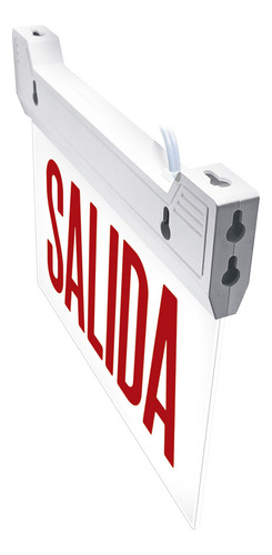 Lloyd's Set de 4 Señales de Salida con Lámpara de emergencia recargable