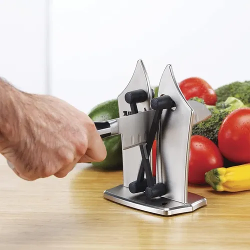 Afilador De Cuchillos Y Tijeras Profesional Sistema De Afilar Rápido Y Eficiente Para Hogar Y Cocina De Alta Calidad Everest