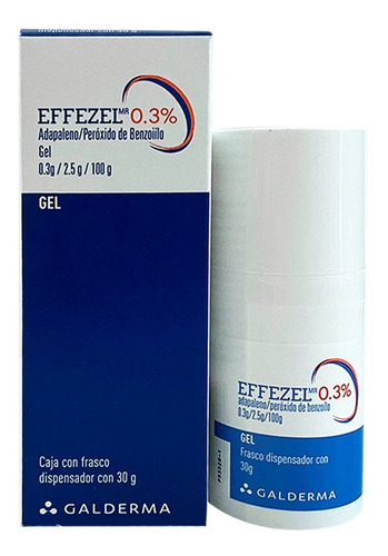 Effezel 0.3% ( Adapaleno / Peróxido Benzoilo ) Elimina Acné