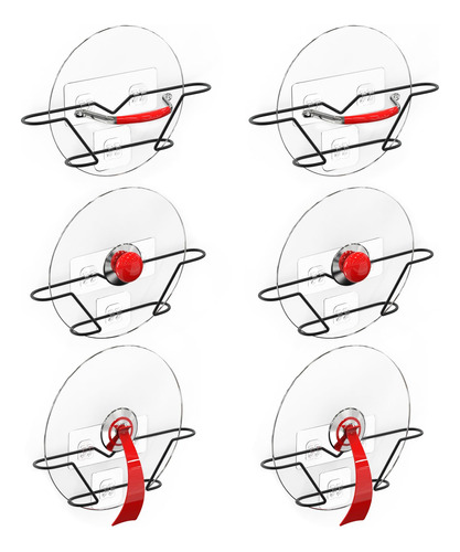 Durmmur Paquete De 6 Organizadores De Tapas De Ollas, Organi
