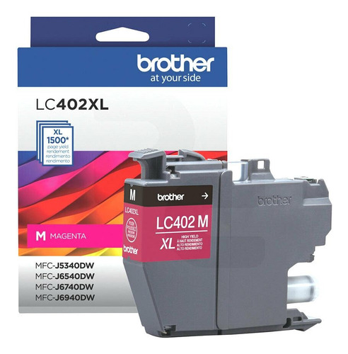 Tinta Brother Xl Lc402c Lc402m Lc402y Original Mfc-j6740 C/u