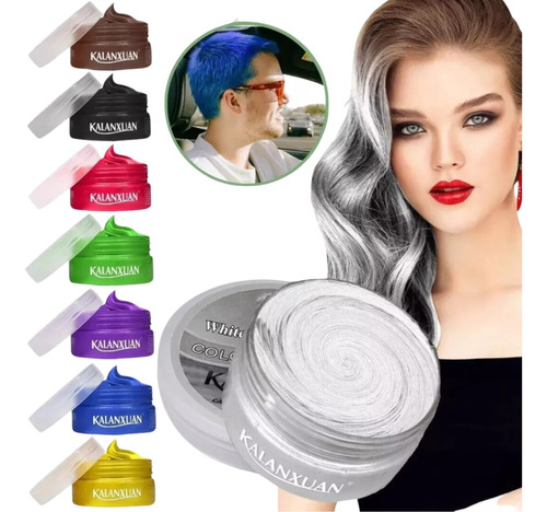 Cera Peinar Cabello Calidad Hair Wax Colores Varios Ash