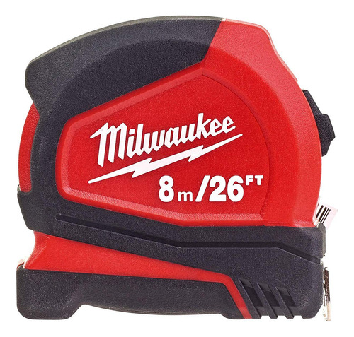 Milwaukee  Cinta Métrica Pro Compact De 26.2 Ft/26 Pies, C.