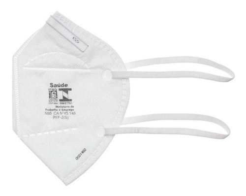 Imagem 5 de 9 de Kit 50 Máscaras N95 Proteção Respiratória Pff2 Anvisa