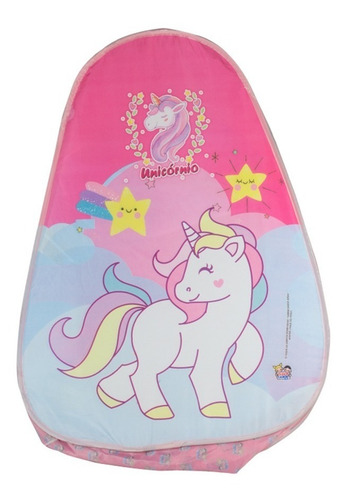 Barraca Infantil Piscina Bolinhas Menina C/50 Bolinhas