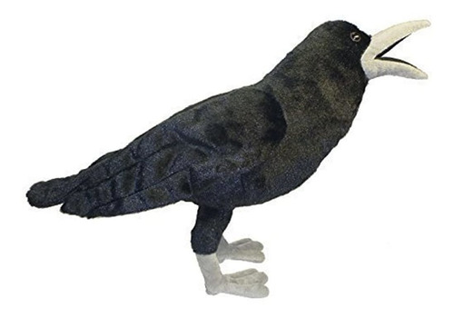 Adore 18 Standing Shadow The Raven Crow Bird Felpa De Peluch 